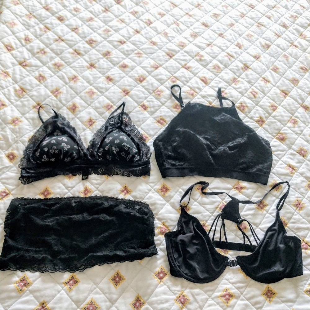 Lace bralettes